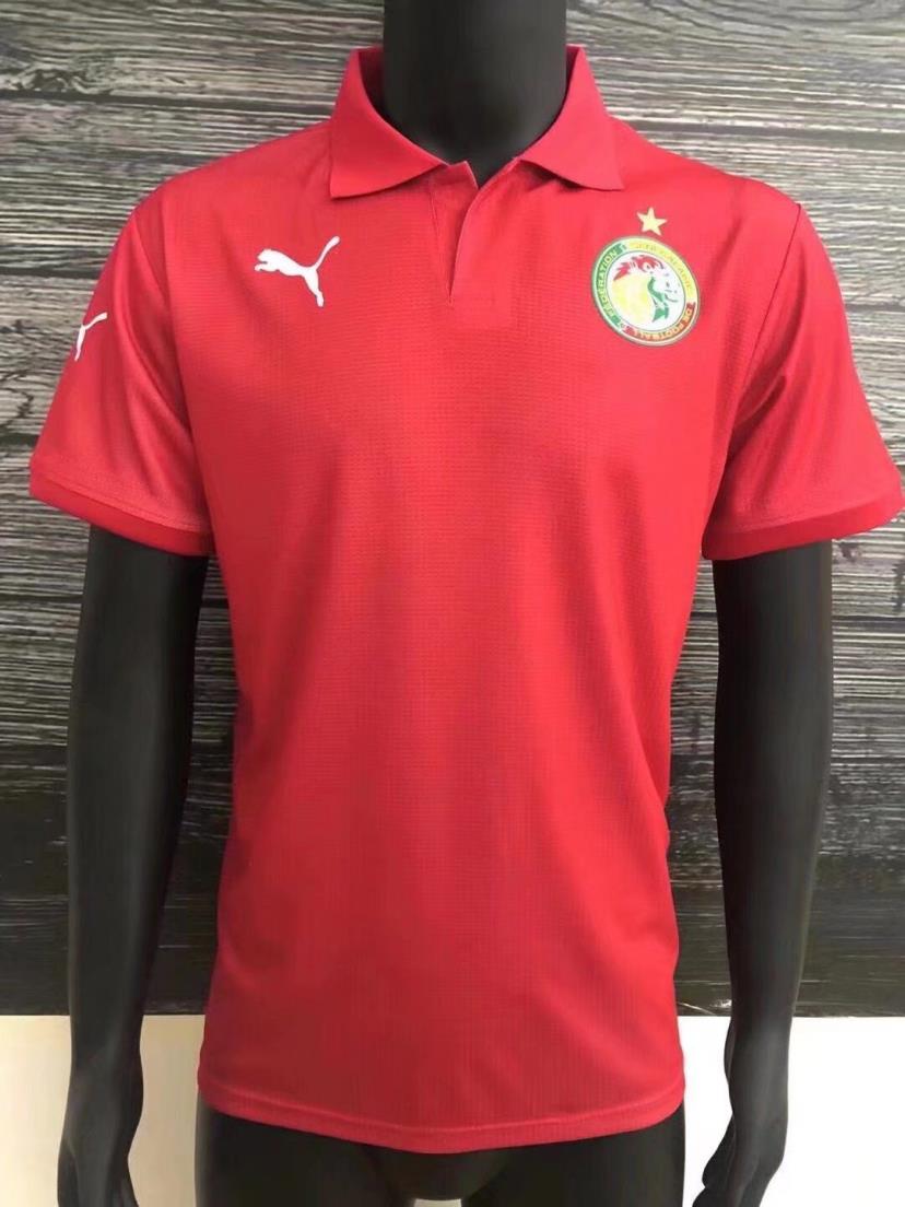 AAA Quality Senegal 21/22 Red Polo Shirts